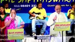 SPB Live  Ilayarajas Andhi Varum Neram with GOPAL SAPTHASWARAM Light Music Orchestra [upl. by Abernon]