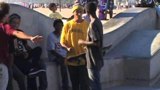 quotVenice Skatepark Fight amp A Backside 360quot SYN Skateboarding Clips [upl. by Mixam]