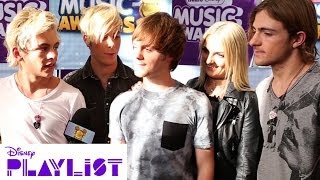 Behind The Scenes with R5 at the 2014 RDMAs  Disney Playlist [upl. by Spike]