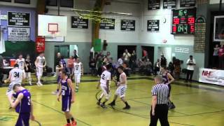 NH Sports Page Basketball D4 Quarter Finals Groveton vs Sunapee Highlights 3316 [upl. by Larine258]