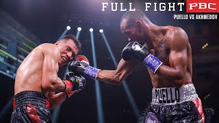 Puello vs Akhmedov FULL FIGHT August 20 2022  PBC on Showtime [upl. by Silberman]