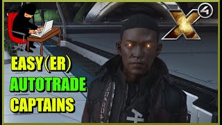 X4 Foundations How to get Easyer Autotrade Captains Guide [upl. by Graniah]