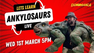 Live with Ranger Chris EP 8 Lets learn about Ankylosaurs [upl. by Ayota]