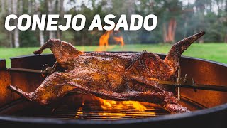 Conejo a las Brasas 2 métodos Parrilla y Spiedo [upl. by Jasisa]