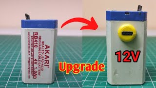 4v Battery Converter In to 12v  Battery Conversation [upl. by Carlota]