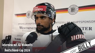 Interview mit Ali Wukovits  DeutschlandCup 2024 [upl. by Bettzel]