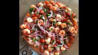 SHRIMP CEVICHE [upl. by Ynaffets]