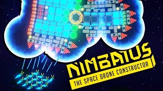 Building a MASSIVE SPACE SHIP  Nimbatus  The Space Drone Constructor Gameplay [upl. by Robaina]