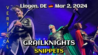 Grailknights  Snippets Alter Schlachthof Lingen DE 🇩🇪 March 2 2024 [upl. by Flower]