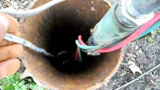 Replace Well Pump in 4 hrs 11 of 12 100 ft Myers 2ST528 by Tatcorcom West Chester PA [upl. by Amari]