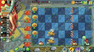 Plants vs Zombies 2  Epic Quest Far Future Fracas  Step 6 [upl. by Aneala]