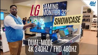 LG UltraGear 32quot OLED Gaming Monitor Quick Overview [upl. by Naitsirt64]