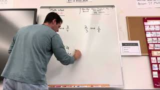 Lesson 215  Finding Common Denominators to Compare [upl. by Novyar]