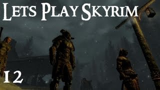 Lets Play Skyrim modded  pt 12  Orc Warlock Master Difficulty [upl. by Kcinimod]