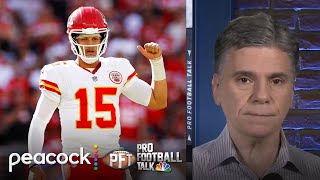 Chiefs are ‘analytics breaker’ because of Patrick Mahomes  Pro Football Talk  NFL on NBC [upl. by Ydarg]