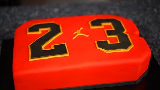 Making a Michael Jordan Cake  23 [upl. by Idonah]