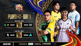 🔴 LIVE  MPL PH S14  FILIPINO  Playoffs Day 3 [upl. by Ahsenik]