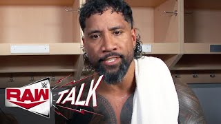 Jey Uso will yeet and bolt from The Wyatt Sicks Raw Talk July 8 2024 [upl. by New965]