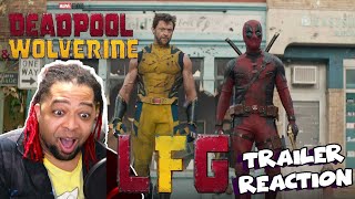 LFG Deadpool amp Wolverine  Trailer Reaction [upl. by Nivrad557]