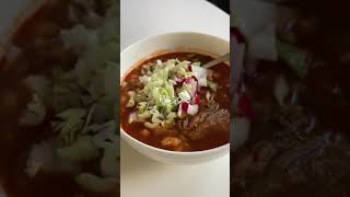 How to make Pozole Rojo  Easy Pozole for beginner  El Pato sauce [upl. by Candy]