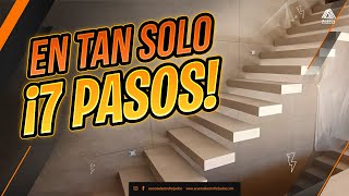 ¡Descubre cómo se hacen las escaleras voladas Paso a Paso [upl. by Ttergram]