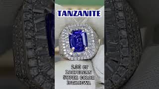 TANZANITE tanzaniteklikpermatabatupermatabatuakiknaturalgemspasarrawabening [upl. by Nylzzaj8]