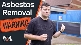 Asbestos Removal  WARNING Watch This Before Renewing Your Flat Roof [upl. by Ellene]