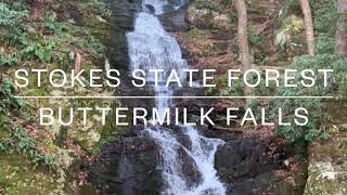 Buttermilk Falls at Stokes State Forest [upl. by Acinaj222]