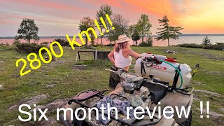 2022 YAMAHA KODIAK 700 EPS six month ownership review [upl. by Eugor]