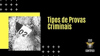 Tipos de Provas Criminais [upl. by Dyoll220]