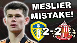 MESLIER HOWLER Saves Sunderland A Point  Sunderland 22 Leeds United [upl. by Sergu]