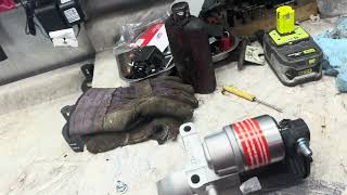 2017 Chevy GMC 53L starter replacement [upl. by Atinnod]