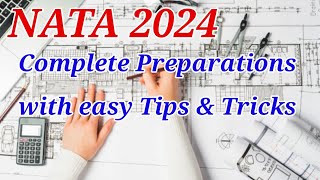 NATA 2024 Complete Preparations with easy Tips amp Tricks Exam Date is here😱 [upl. by Ellehcir908]