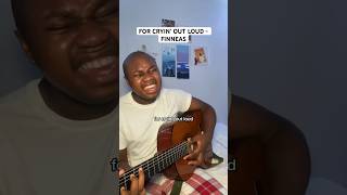 For cryin’ out loud finneas singing guitar cover [upl. by Cheung201]