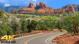 Red Rock Scenic Byway  Sedona Arizona Scenic Drive 4K [upl. by Short]