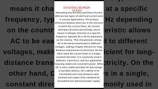 Difference between AC amp DC current electrical physics [upl. by Carman]