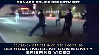 Critical Incident Community Briefing  052624 Officer Involved Shooting [upl. by Stav]