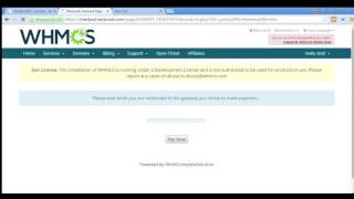 whmcs wirecard payment gateway module demo [upl. by Harobed]