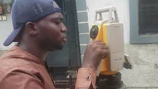 TOTAL STATION TUTORIAL  HOW TO USE COORDINATE METHOD FOR SURVEY WORK WITH DTM152M TOTAL STATION [upl. by Sauncho311]