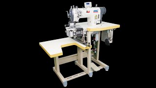 elastic waistband industrial sewing machine 8722 [upl. by Ostler]