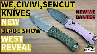 New Knives for WE Civivi amp Sencut at Blade Show West [upl. by Aenat332]