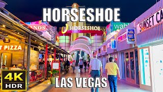 Horseshoe Las Vegas Walk  October 2023 [upl. by Kingston]