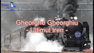 Gheorghe Gheorghiu  Ultimul tren KaraOke [upl. by Helaina]