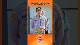 KAPOLRI MEMBERIKAN PENGHORMATAN TERAKHIR KEPADA KAPOLRES BOYOLALI videoviral shortvideo polisi [upl. by Orion]