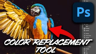 Photoshop Color Replacement Tool Tutorial [upl. by Alracal]