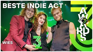 WIES wint 3FM Award voor Beste Indie Act  3FM Awards 2024  NPO 3FM [upl. by Asiek21]