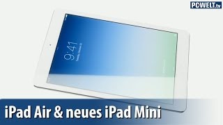 iPad Air amp neues iPad Mini  Highlights der ApplePräsentation  deutsch  german [upl. by Peoples]