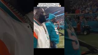 Trick Daddy Rick Ross Trina amp Uncle Luke performing in Miami 🔥 [upl. by Ahsinyd]