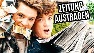 Als Schüler Geld verdienen  Zeitung austragen  Die Lochis [upl. by Callie]