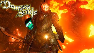 Going Through Hell To Reach THE FLAMELURKER  Demons Souls Gameplay PART 4 [upl. by Liahus]